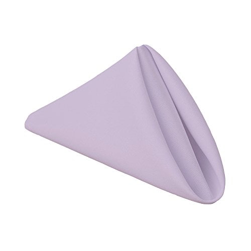 10 pcs 17"x17" or 20"x20" Polyester Cloth Linen Dinner Napkins with or w/o Rings 10 pcs 17"x17" or 20"x20" Polyester Cloth Linen Dinner Napkins with or w/o Rings